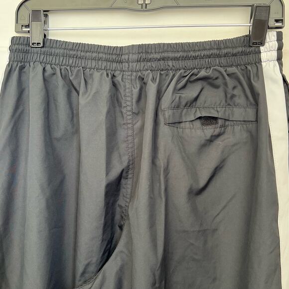Nike Men's Jogger Pants Size Large Black/White Elastic Waist Athletic Sweatpants - Picture 7 of 12
